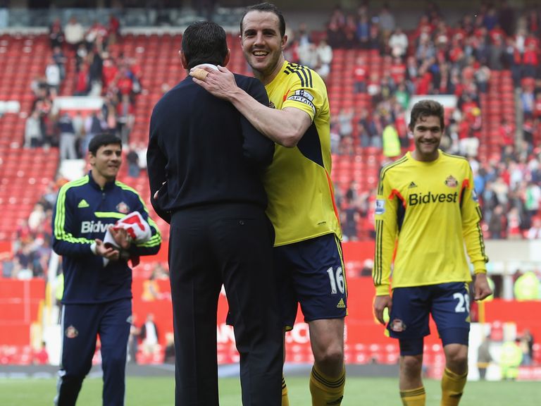 John O'Shea: Wants to stay away from the wrong end of the table