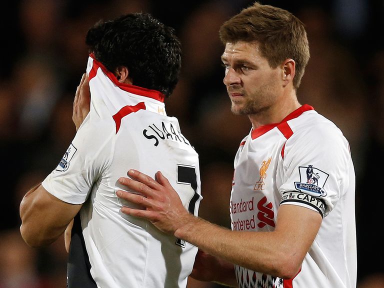 Steven Gerrard: Full of praise for Luis Suarez