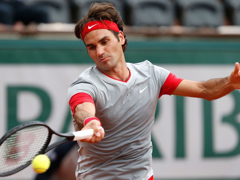 Federer: Won his opening match in straight sets