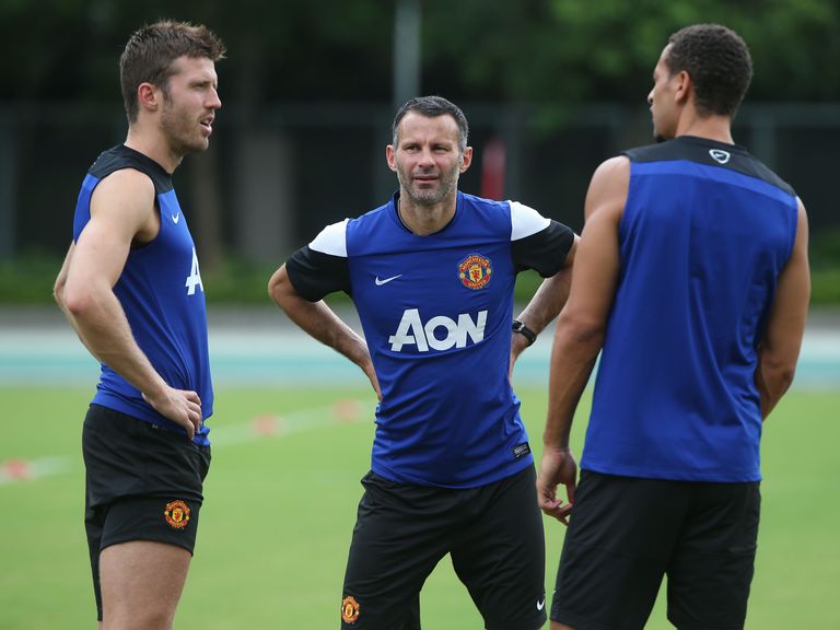 Michael Carrick: Has backed Ryan Giggs as manager
