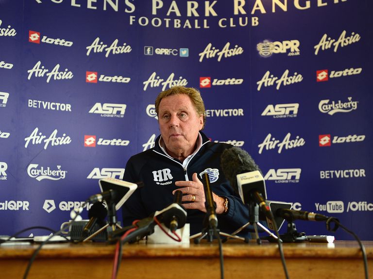 Harry Redknapp talks to the media ahead of the Sky Bet Championship play-off final