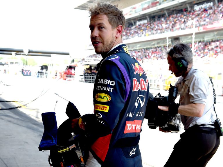 Sebastian Vettel: Recovered to finish fourth in Barcelona