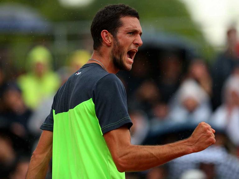 James Ward: Will play fourth seed Dimitrov next