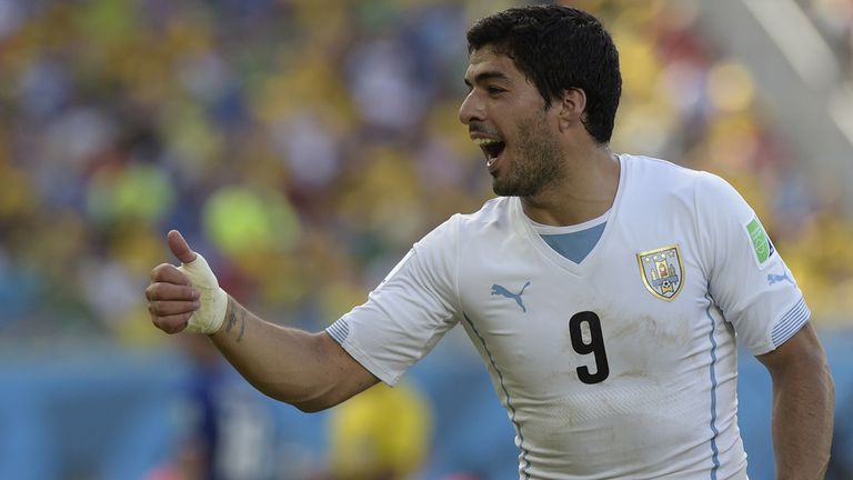 Wanted man: Luis Suarez is still attracting interest in Spain