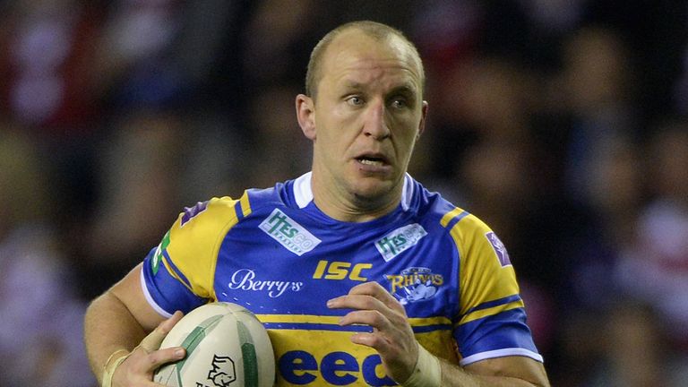 Carl Ablett in action for Leeds