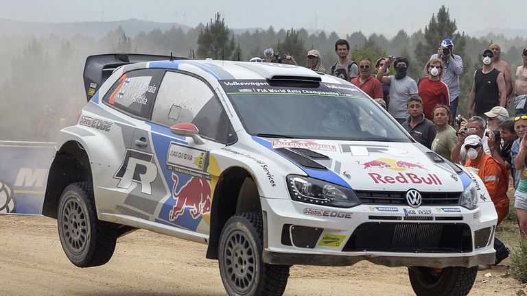 Jari-Matti Latvala: still leading
