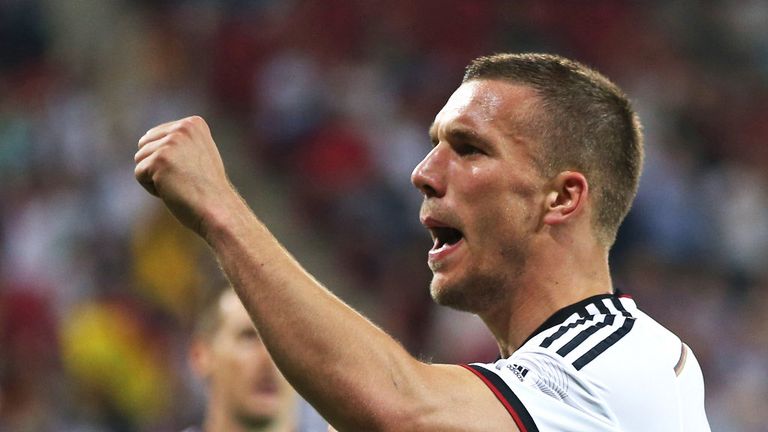 Lukas Podolski: Desperate to see Germany reach the World Cup final