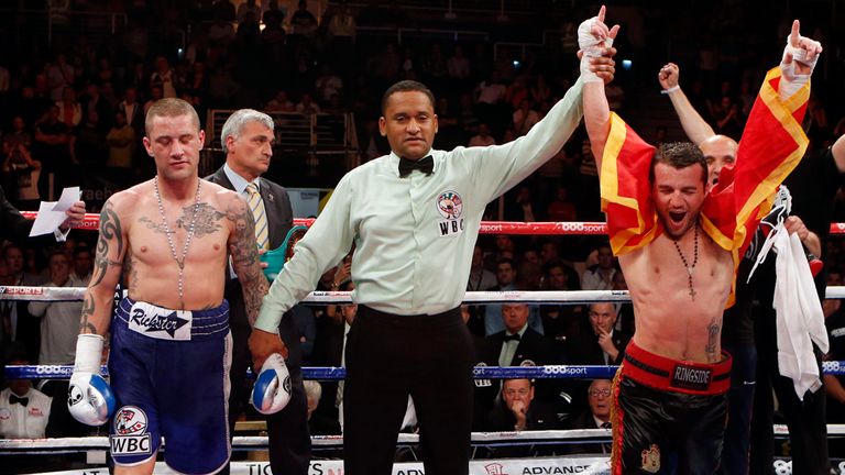 Ricky Burns lost to southpaw Dejan Zlaticanin but took him to the cards