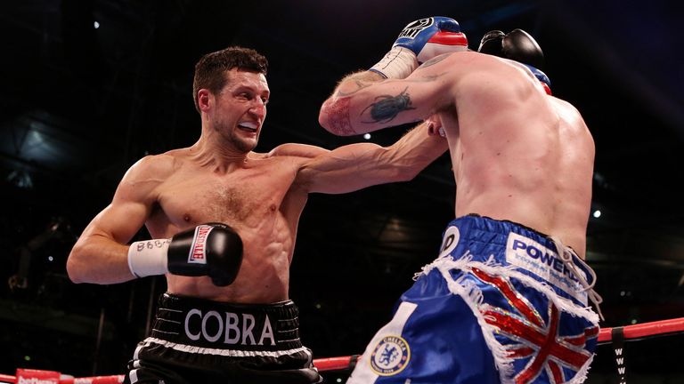 Carl Froch: took the initiative away from Groves from the start, says Jim