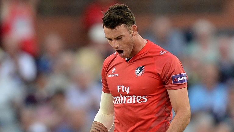 Jordan Clark: Took four wickets, including a triple wicket maiden against Glamorgan