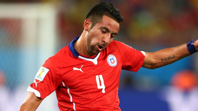 Mauricio Isla: Currently away on World Cup duty with Chile