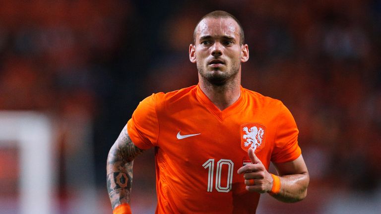 Sneijder made his final Netherlands appearance in a 3-0 victory over Romania in November 2017