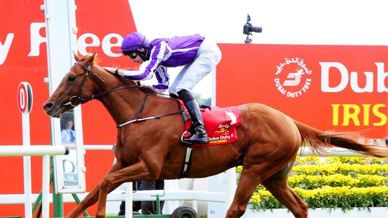 Australia and Joseph O'Brien win the Dubai Duty Free Irish Derby