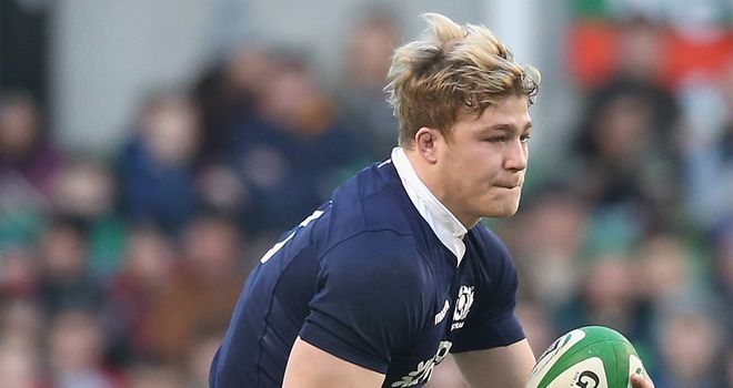 David Denton: Scotland forward out for three months