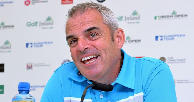Paul McGinley: Injury concern for Ryder Cup captain