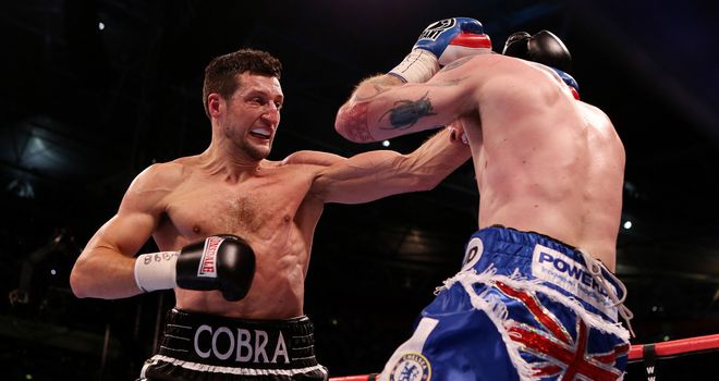 Carl Froch: took the initiative away from Groves from the start, says Jim