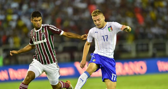 Ciro Immobile: On target for Italy