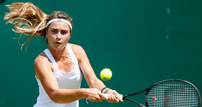 Gabriella Taylor: Came through tough task in first round of qualifying