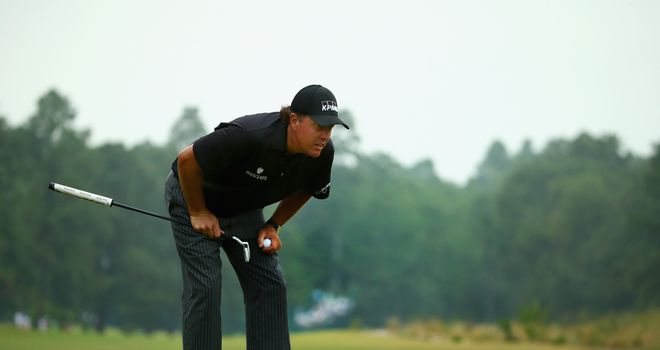 Phil Mickelson: Took 31 putts