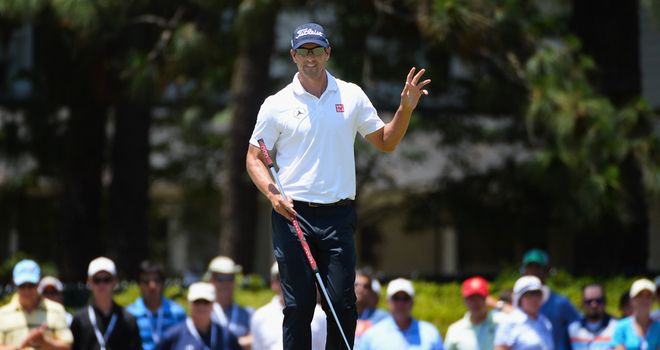 Adam Scott: Two sub-par rounds at Pinehurst and a top-10 finish
