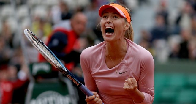 Maria Sharapova: Produced stunning performance in third set against Samantha Stosur