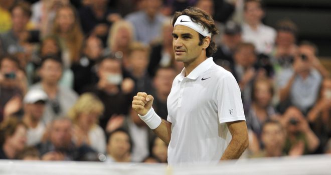 Roger Federer will be on Centre Court on Saturday