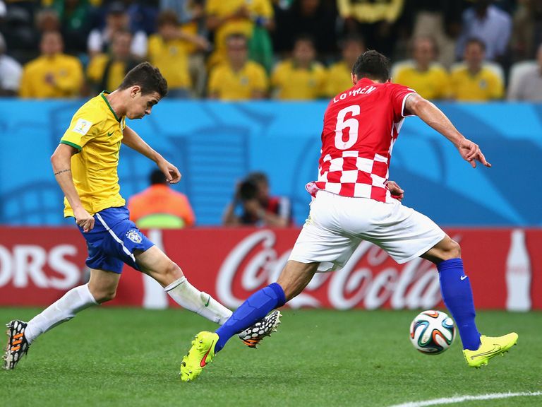 Oscar: Scored a fine goal against Croatia