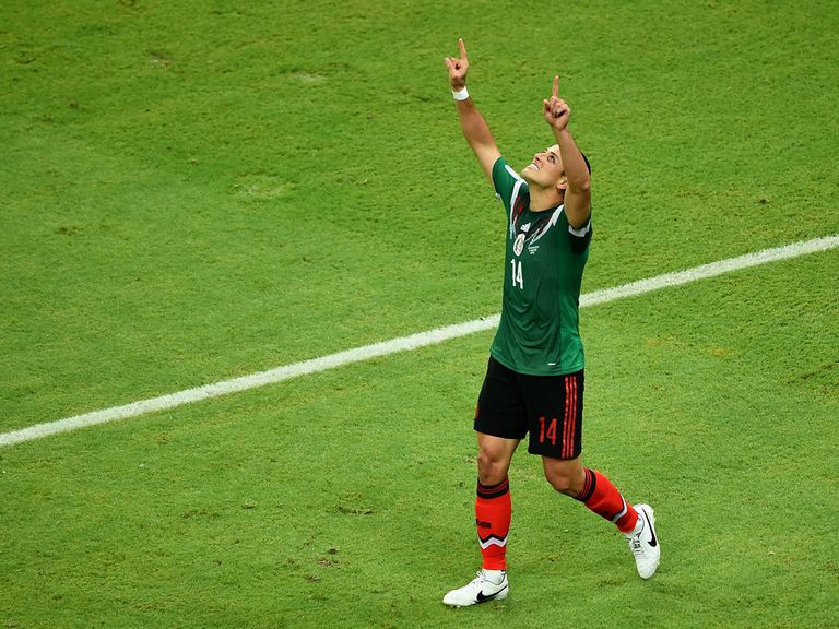 Javier Hernandez: Came off the bench to score for Mexico