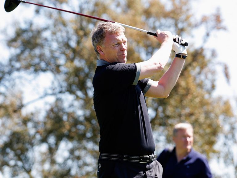 David Moyes: Currently enjoying his holiday in Florida