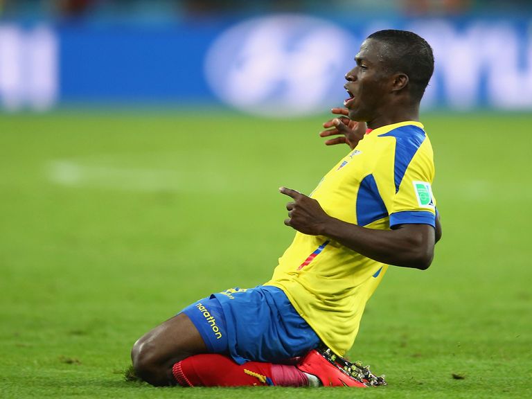 Enner Valencia is having a medical at Upton Park