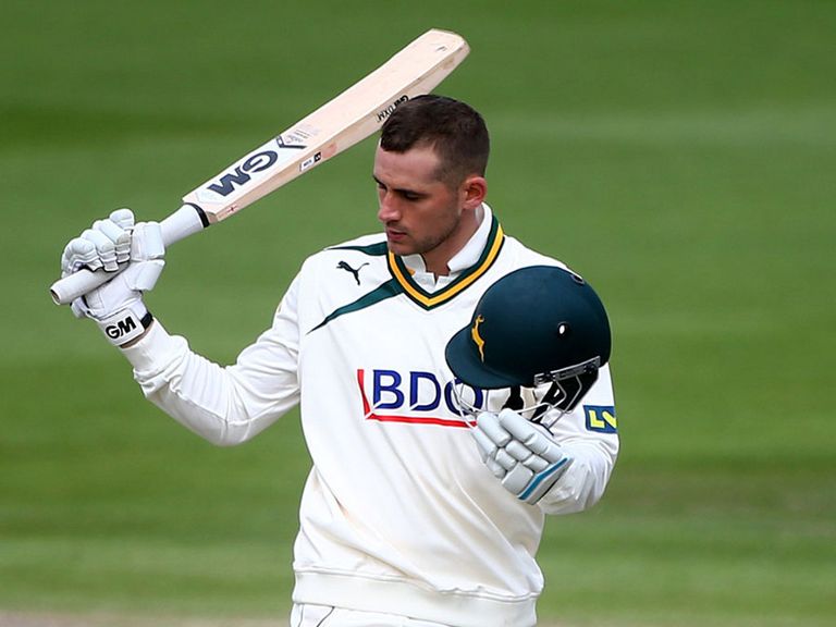 Alex Hales: Impressive performance for Nottinghamshire