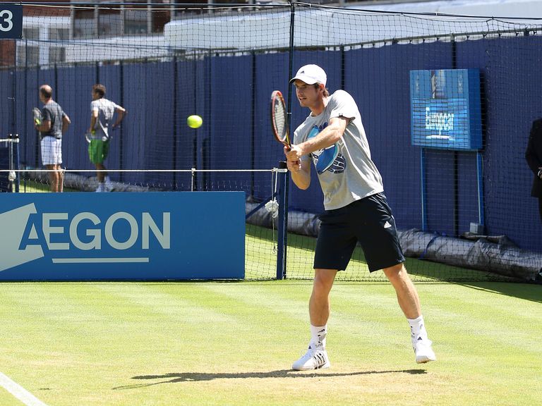 Andy Murray: Will be coached by Mauresmo over the grass court season