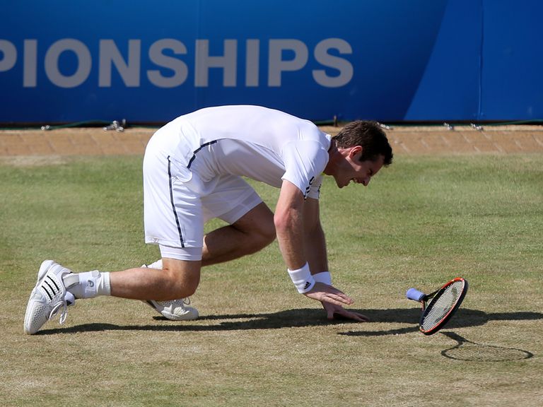 Andy Murray was beaten in straight sets by Stepanek