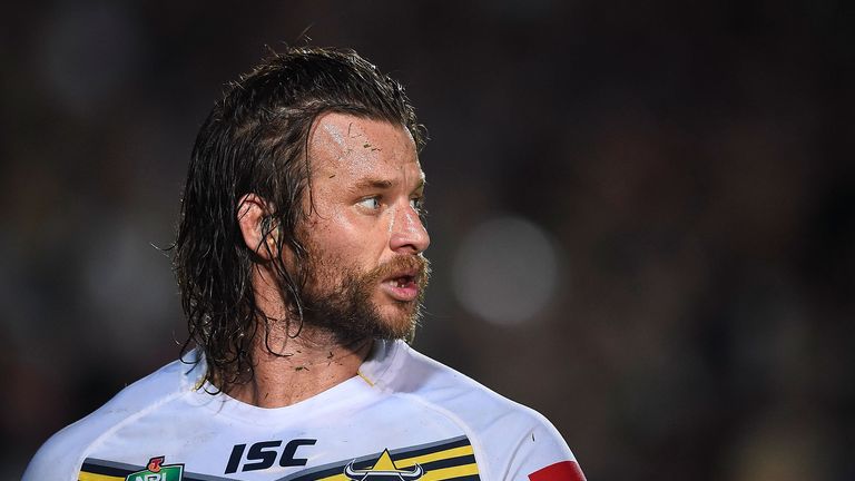 Ashton Sims: Played at the Halliwell Jones Stadium, his future home, during the World Cup