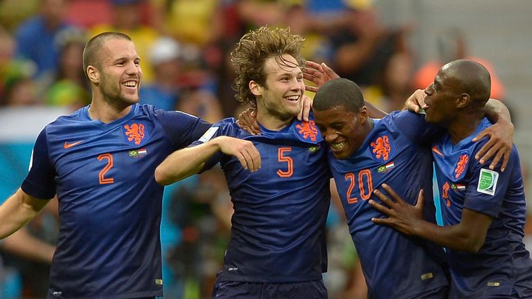 Daley Blind has headed an impressive group of domestic-based Dutch stars in Brazil