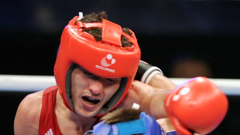 Andrew Selby: penalised two points for losing his gumshield