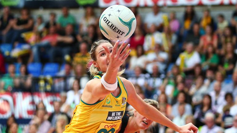 Caitlin Bassett: will the Diamonds shooter get the nod in Glasgow?
