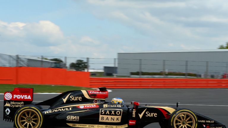 New concept: Charles Pic tries Pirelli's 18-inch tyres
