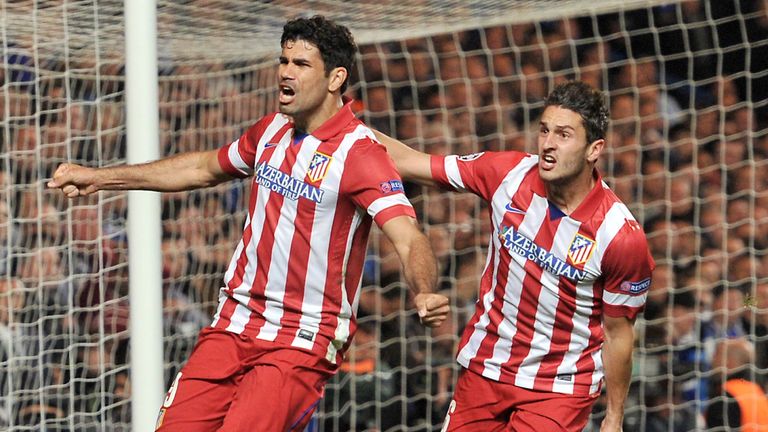 Diego Costa enjoyed great success at Atletico Madrid