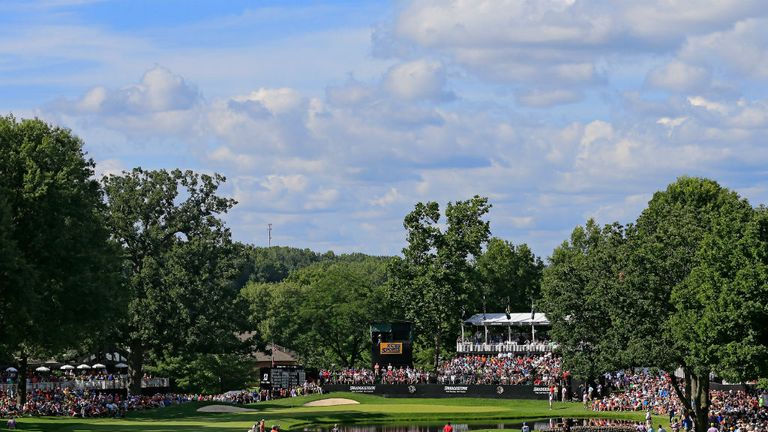 Firestone Country Club in Ohio hosts this week's WGC-Bridgestone Invitational