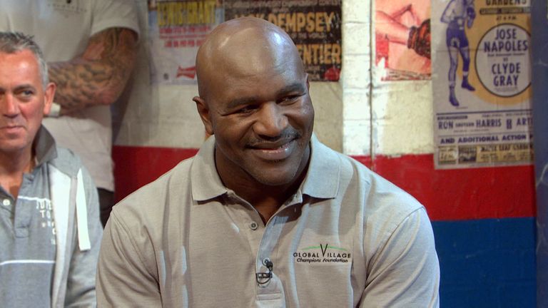 Evander Holyfield: went through the memorable bits of a record-breaking career