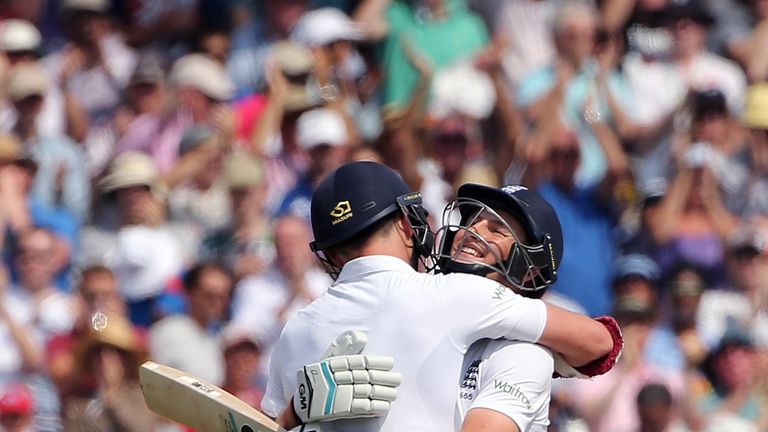 James Anderson and Joe Root: Shared 198-run stand in Nottingham