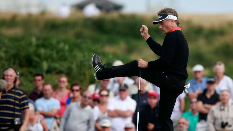 Bernhard Langer: Senior Open champion