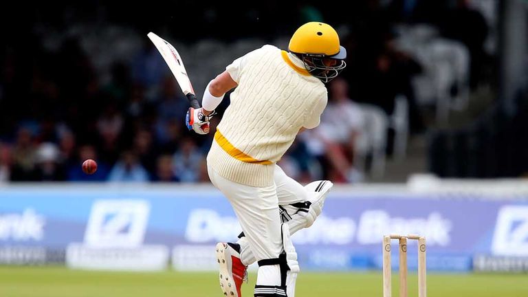 Shane Warne: Australian spinner has suffered a broken hand after being struck by a Brett Lee delivery
