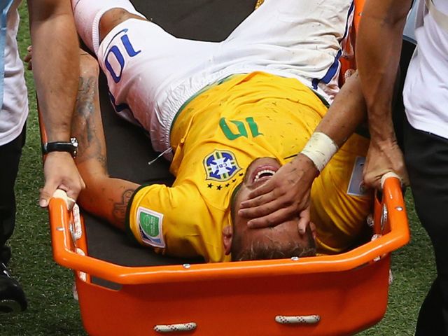 Neymar: Unlikely to feature against Germany
