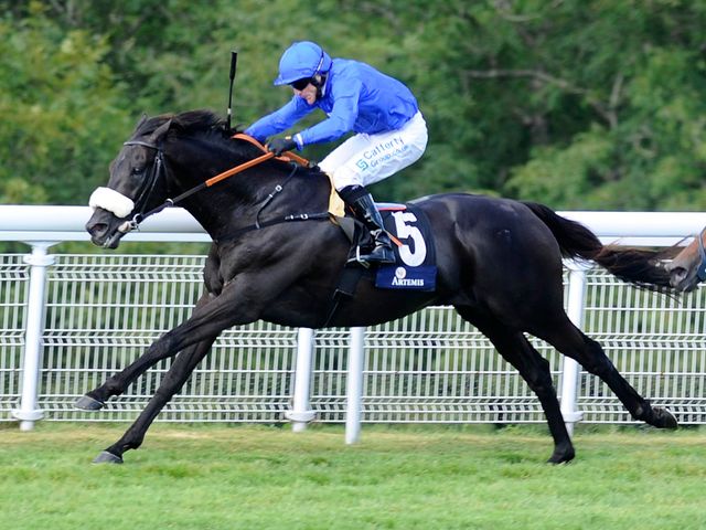 Kieren Fallon guides Cavalryman to victory in the Goodwood Cup
