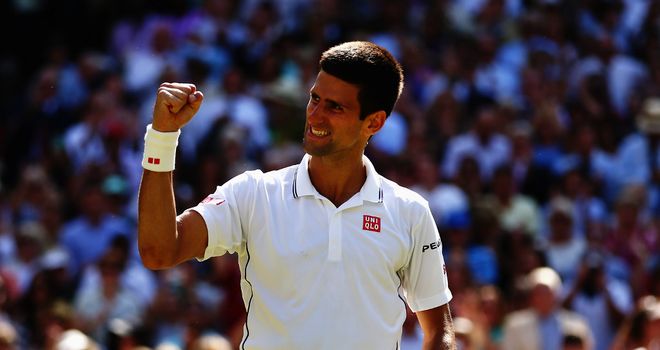 Novak Djokovic: Hoping for further celebrations on Sunday