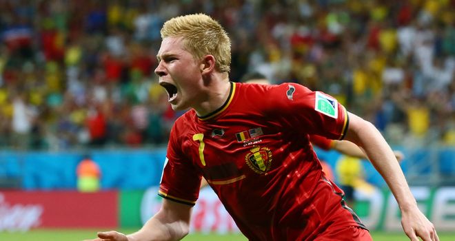 Kevin De Bruyne: Opened the scoring early in the first period of extra-time