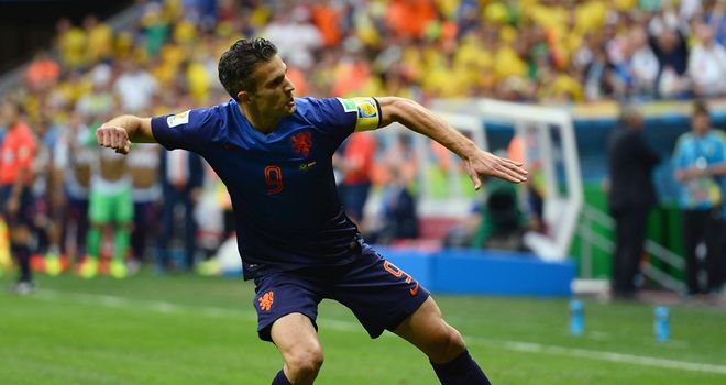 Robin van Persie: Notched early penalty