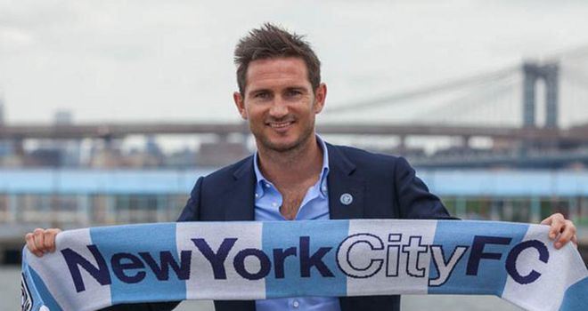 Frank Lampard will be one of the star names when New York City begin life in 2015